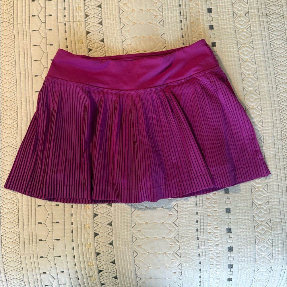 Lululemon athletica Pleat To Street Skirt III Ultra Violet size 4 - Picture 2 of 6